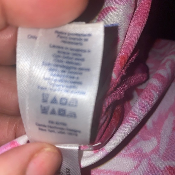 Oscar del la Renta Floral Robe - Picture 10 of 12